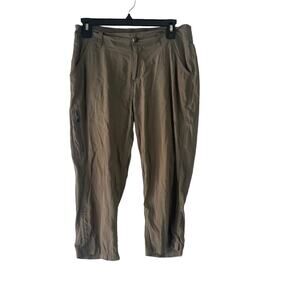 Khombu Women's Size Small Green‎ Cargo Outdoor Cropped Pants